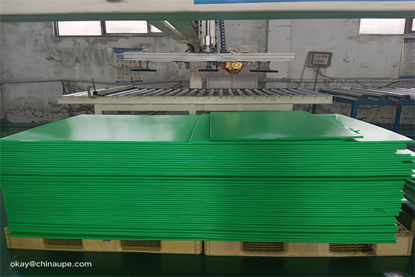 orange peel hdpe panel green 20mm